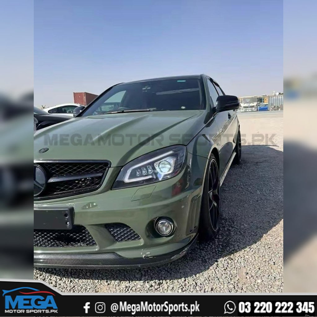 Mercedes Benz C Class W204 Sequential Led Projector Headlight 2008-2011