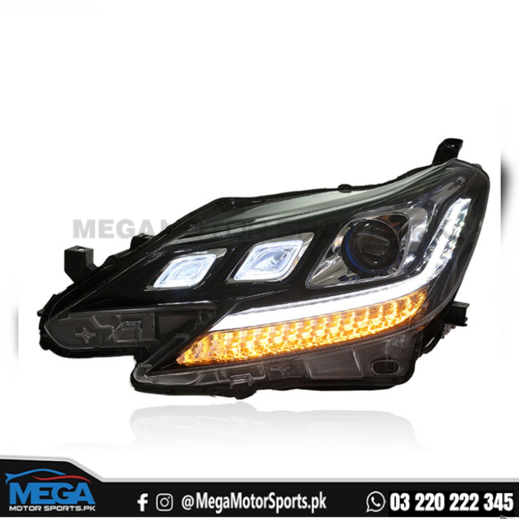 Toyota Mark X Matrix Style Led Headlight For 2011-2016