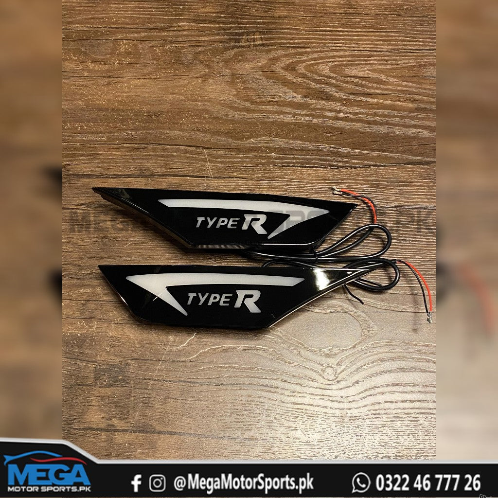 Honda Civic X Type R Style Fender Marker Indicator Light