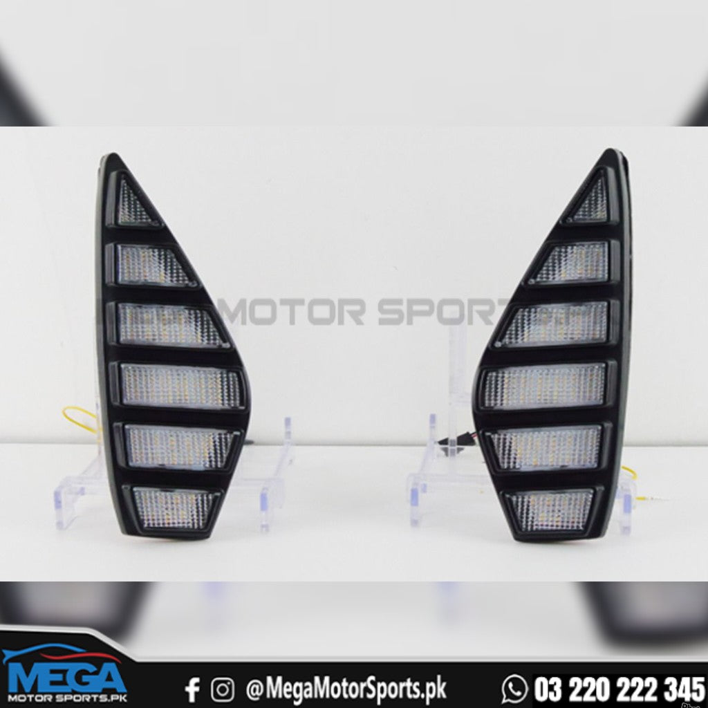 Honda Civic 11th Gen Facelift Bumper Front DRL For 2026+