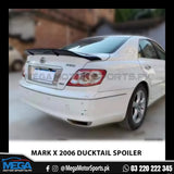 Toyota Mark X Ducktail Spoiler For Models 2003-2009