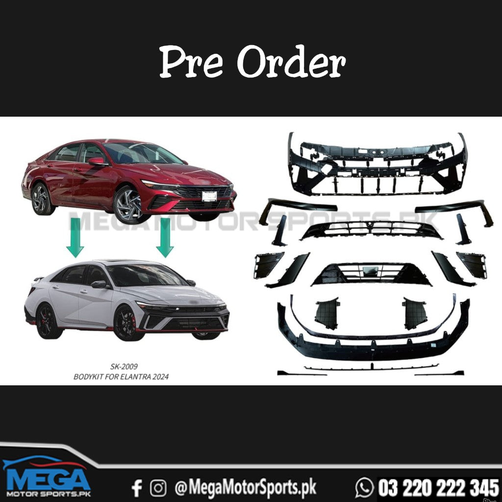 Hyundai Elantra N Line Bumper Front - For 2025+