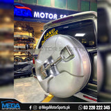 Toyota Prado Tyre Cover with Shovel For 2002 - 2009