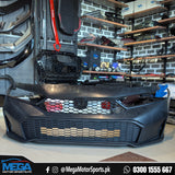 Honda Civic 11th Gen Facelift Bumper with Upper Grill For 2022 - 2025