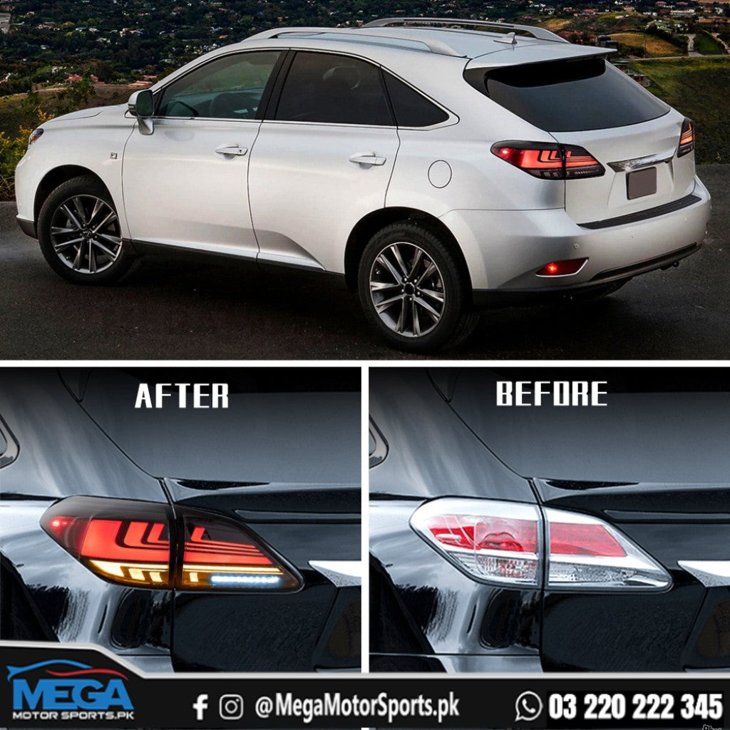 Lexus Rx450h Smoke Back Light