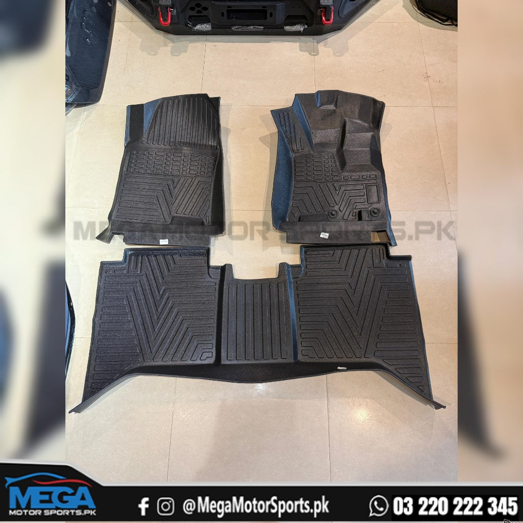 Jac T9 Hunter Tpr Floor Mats (TPR,TPE,TPU)