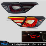 Honda Civic 2022 Red Smoke Led Taillights For 11th Gen 2022-2025