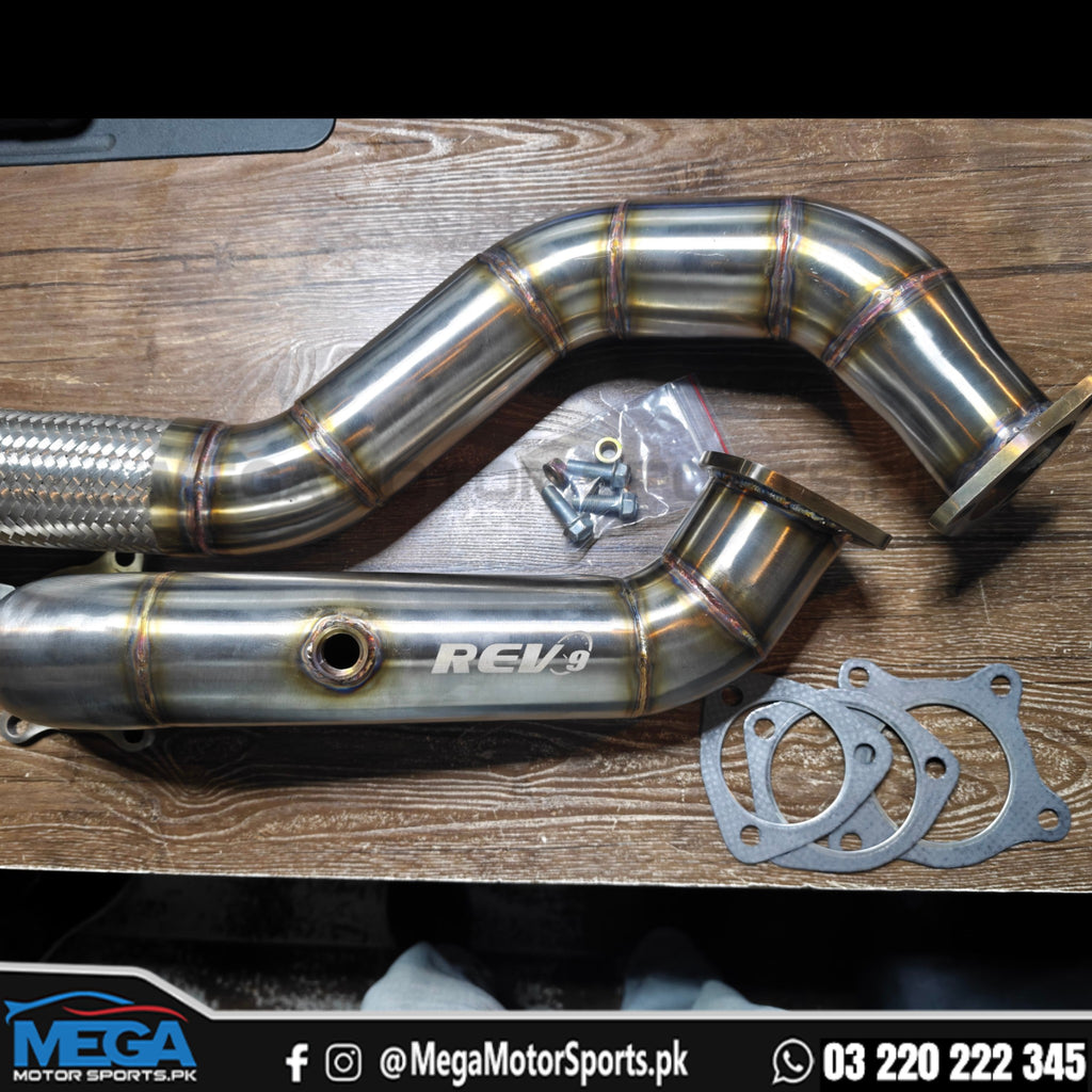 Civic 11th Gen Rev9 Front & Down Pipes 2022 - 2026