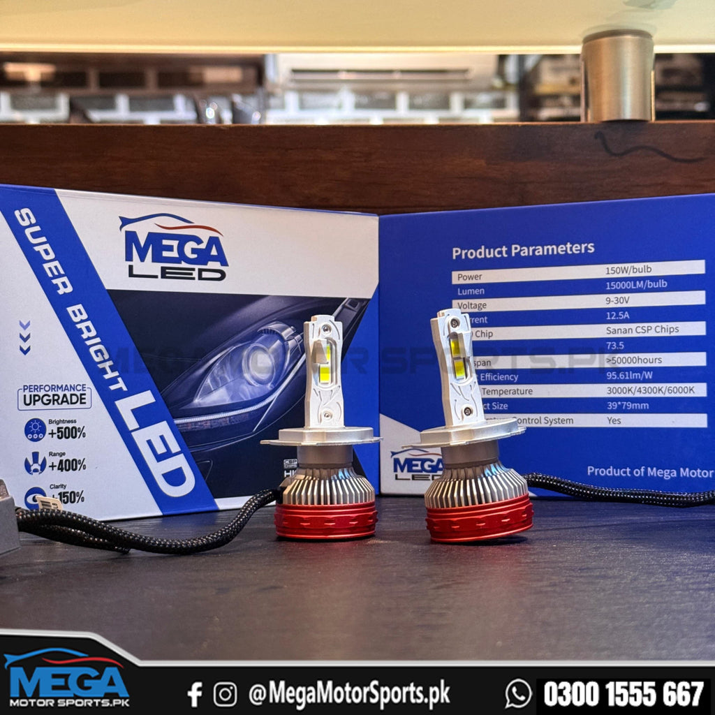 MEGA LED Bulb Kit H4 - Super Bright