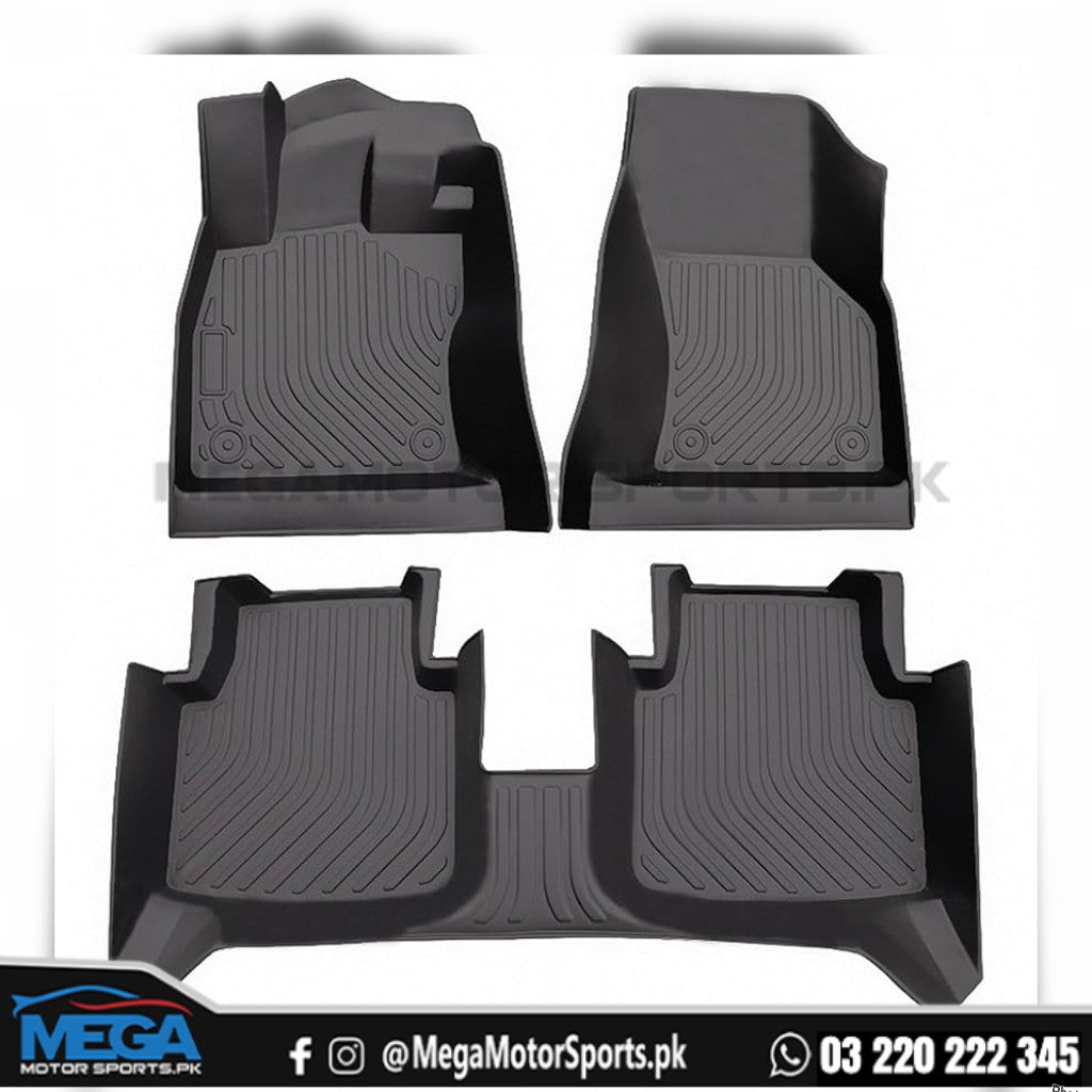Hyundai Sonata N Line / 2.0 / 2.5 Tpr Floor Mats (TPR,TPE,TPU)