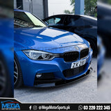 BMW 3 Series F30 M Tech Gloss Black Front Lip