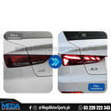 Audi A3 To RS3 Style Tail Lights For 2013-2020