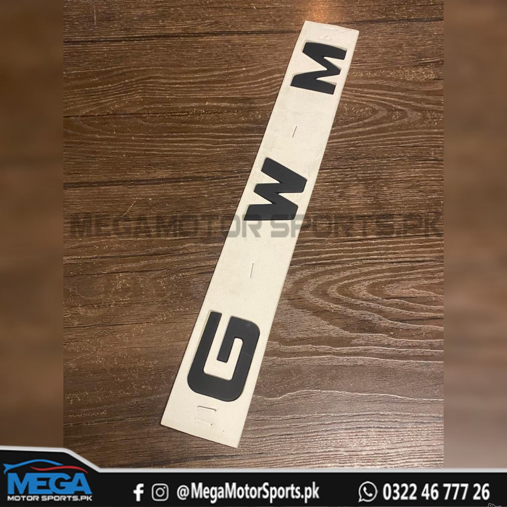 Haval H6 Phev Matt Black Emblem / Logo 2025 2026