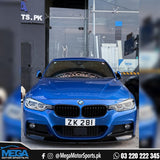 BMW 3 Series F30 M Tech Gloss Black Front Lip