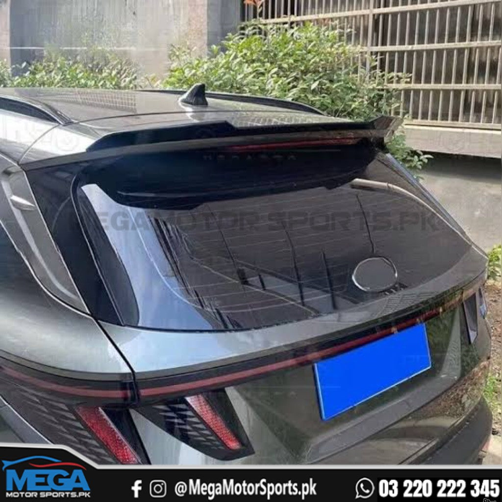Hyundai Tucson Hev Gloss Black Roof Spoiler 2025+