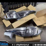 Civic 11th Gen Clear Lens OEM Style Tail Lamps 2022+ Lamps (Crystal)