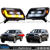 Toyota Surf Lava Style LED Headlights 2002 - 2008