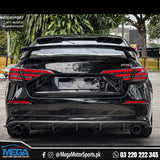 Civic 2022+ JDM Style Carbon Fiber Rear Bumper Diffuser 11 Gen