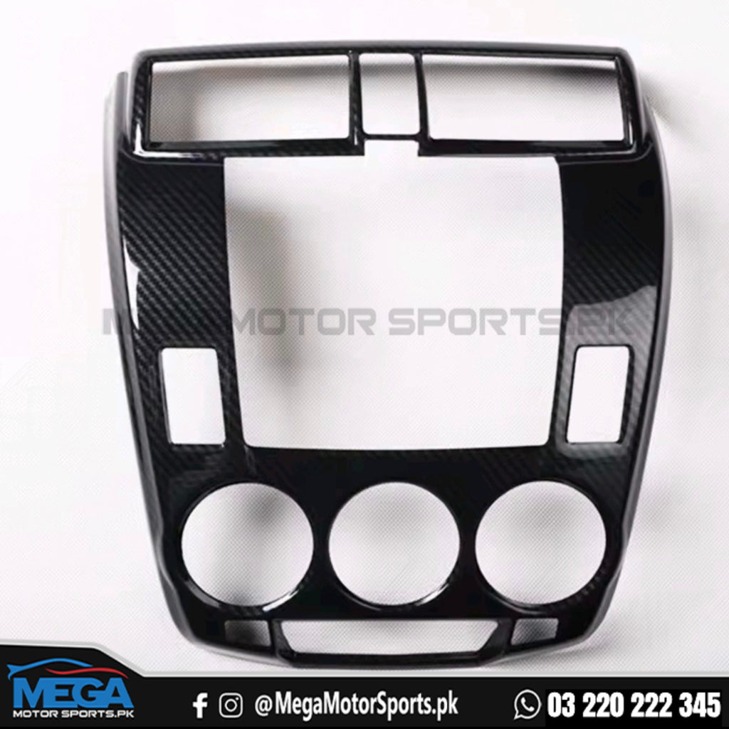 Honda City AC Console Carbon Fiber Trim 2009 - 2019