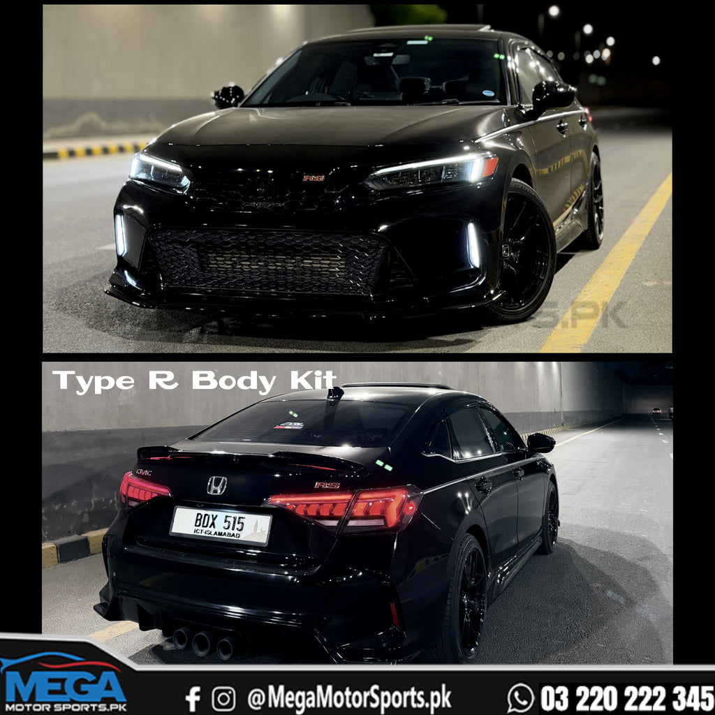 Honda Civic 11th Gen Type R Body Kit For 2022 - 2026