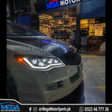 Honda Civic Reborn Audi Style LED Head Lamp / HeadLights 2006-2012