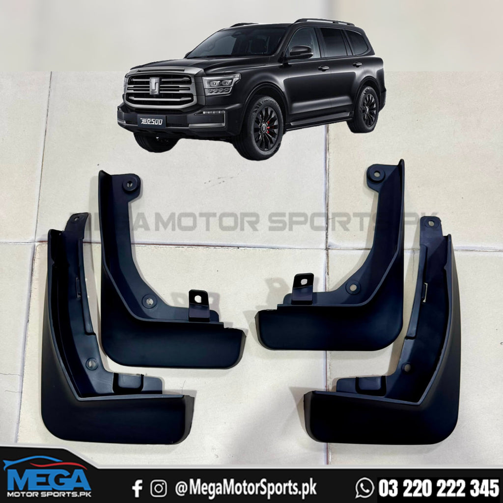 GWM Tank 500 Mud Flaps Set of 4 2026+