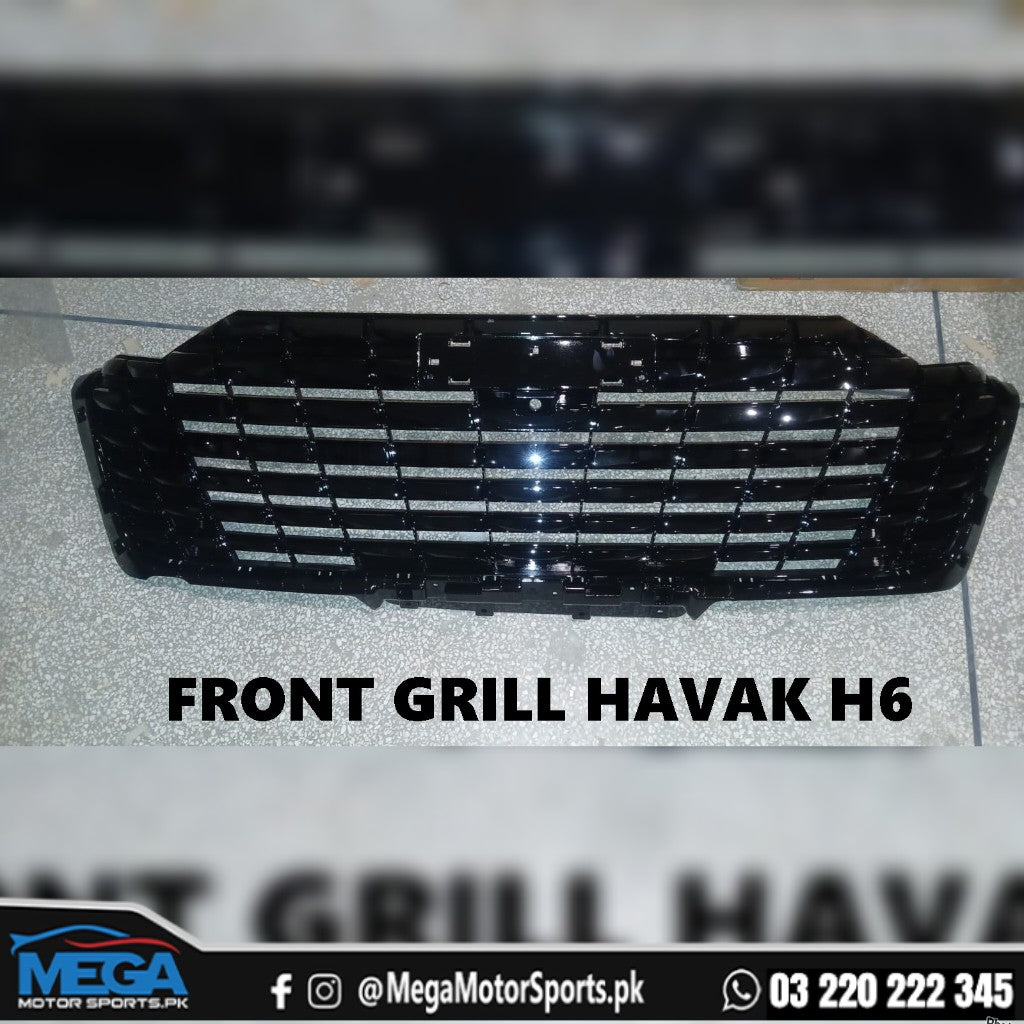 Haval H6 Phev Front Grill Gloss Black For 2025 2026