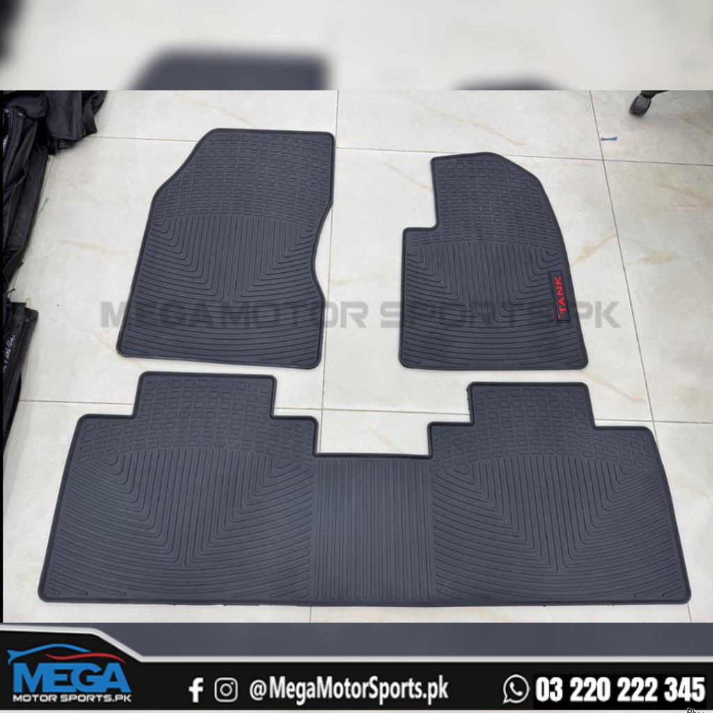 GWM Tank 500 PVC Rubber Floor Mats For 2026+