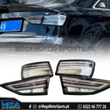 Audi A3 LCI Facelift Led Tail Lights Smoke For 2013-2020