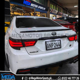 2010+ Toyota Mark X Lava Style Tail Lamps Smoke 2010 - 2019