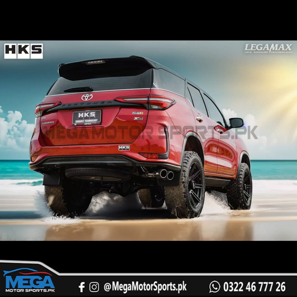 Toyota Fortuner Legender GR Dual HKS CatBack Exhaust 2016 - 2026