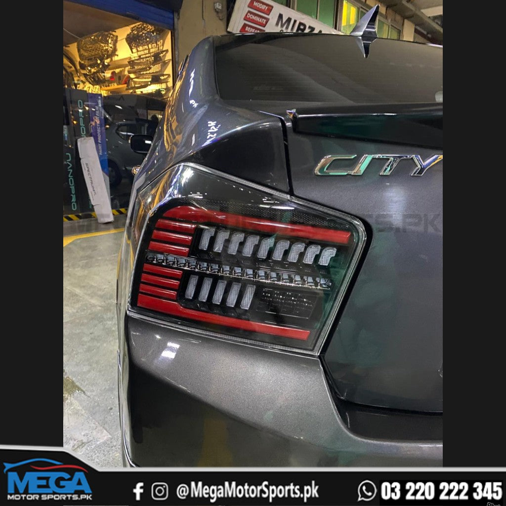 Honda City Tail Lights Matrix Style 2009 - 2020