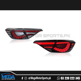 Honda Civic 2022 Red Smoke Led Taillights For 11th Gen 2022-2025