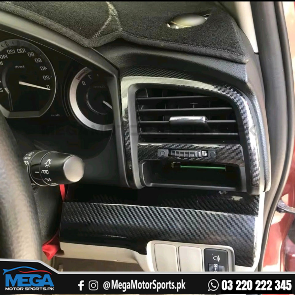 Honda City Carbon Fiber AC Vents 2009 - 2020