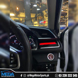 Honda Civic X Gloss Black Interior Ambient Lighting For 2016-2021