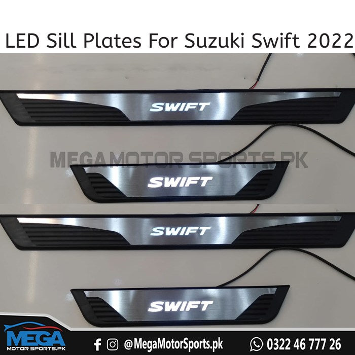 Suzuki Swift 2022 Led Sill Plates For 2022 2023