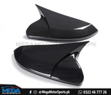 Toyota Corolla Batman Carbon Fiber Side Mirror Covers For 2014 - 2021