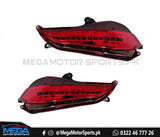 Toyota Yaris LED Rear Bumper Sequential DRLs For 2020 2021 2022