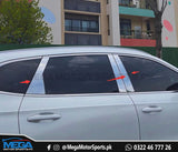 Haval Jolion Chrome Door Pillars Covers For 2021 2022 2023