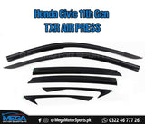 Honda Civic TXR Air Press / Sun Visor without Chrome For 11th Gen 2022+