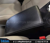 Honda Civic 2022 Carbon Fiber Arm Rest Leather Cover For 11th Gen 2022 2023