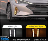 Hyundai Elantra Front Bumper LED Drl For 2020 2021