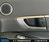 Hyundai Sonata Carbon Fiber Inner Door Bowl Covers for 2021 2022
