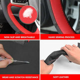 Honda Fit Carbon Fiber Steering Leather Cover