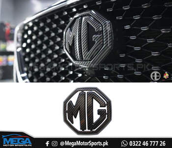 MG ZS Carbon Fiber Front Grill Logo For 2020 2021