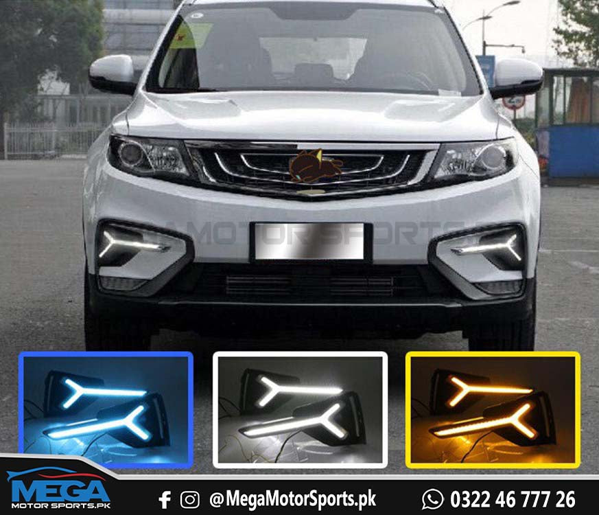 Proton X70 LED DRL Fog Covers For  2020 2021