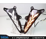 Toyota CHR Front Bumper LED DRL Arrow Style / Front LED DRL Arrow Style