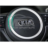 KIA Sportage Steering Wheel Ring Silver Trim For 2019 2020 2021