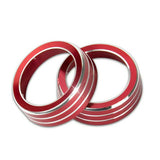 Honda Civic Climate Control Red Ring Trims