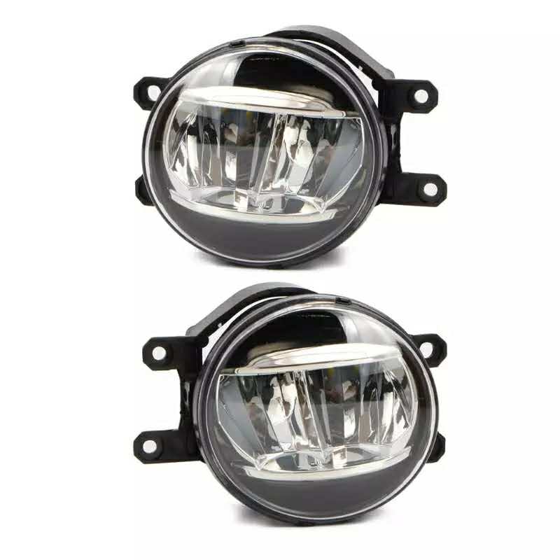 Plug-and-Play LED Fog Lights For 2017-2019 Honda Civic Hatchback Si – Bright Cold White, DOT & SAE Certified, Includes Wiring Kit & Switch